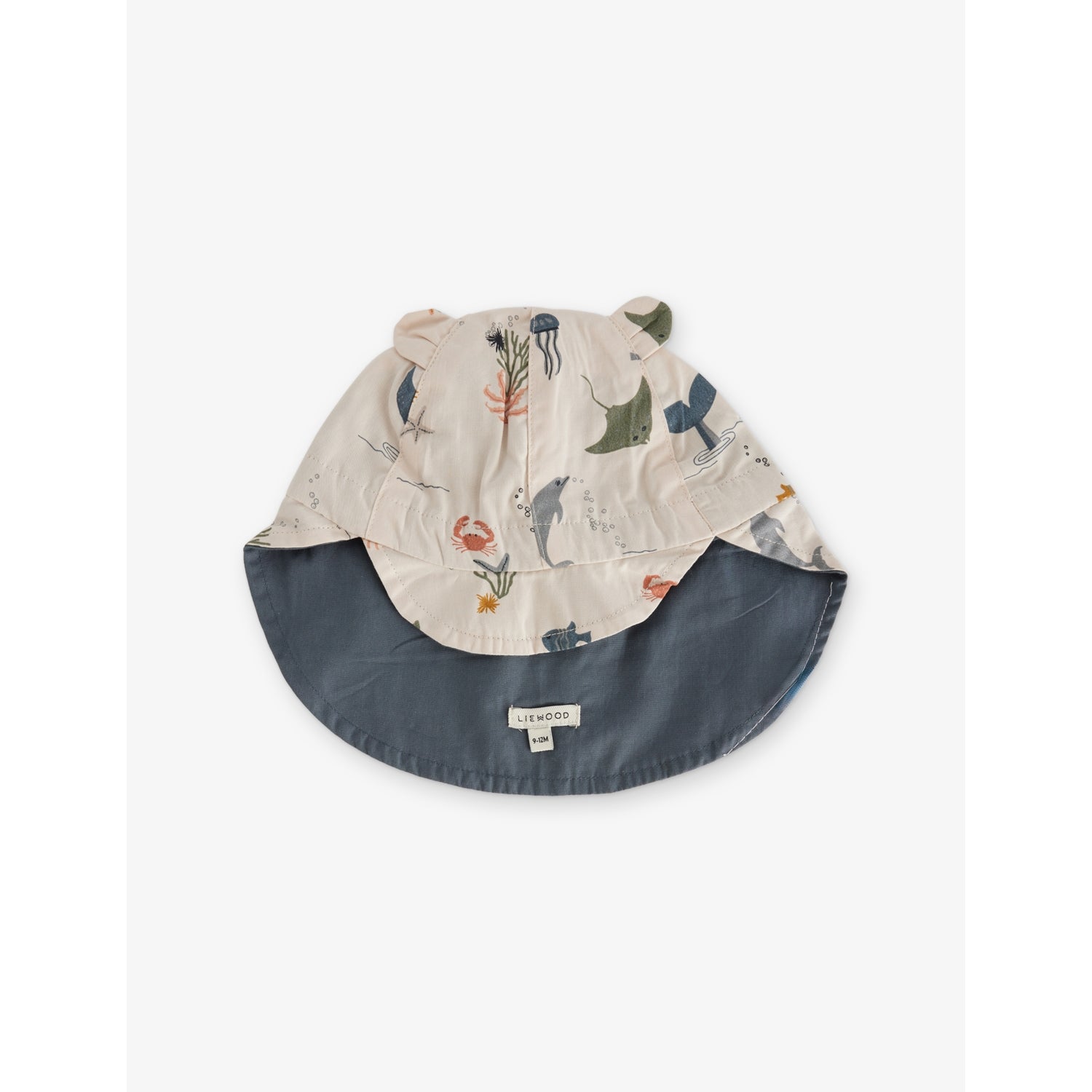Kids' Gorm Reversible Cotton Sun Hat - 3-6 months