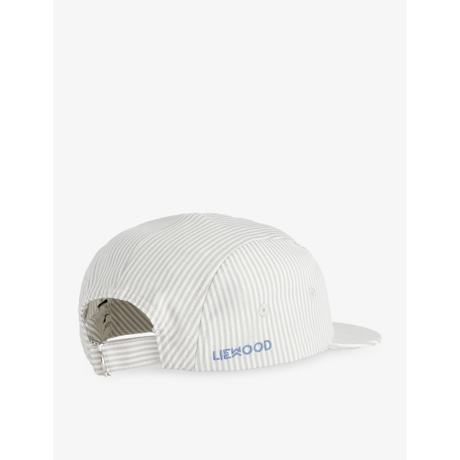 Liewood Rory striped cotton-seersucker cap for kids, imported from the UK