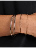 Astrid & Miyu bangle Illusion Twist 60mm, UK version