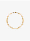 Astrid & Miyu Duo gold-plated cubic zirconia bracelet, imported from the UK