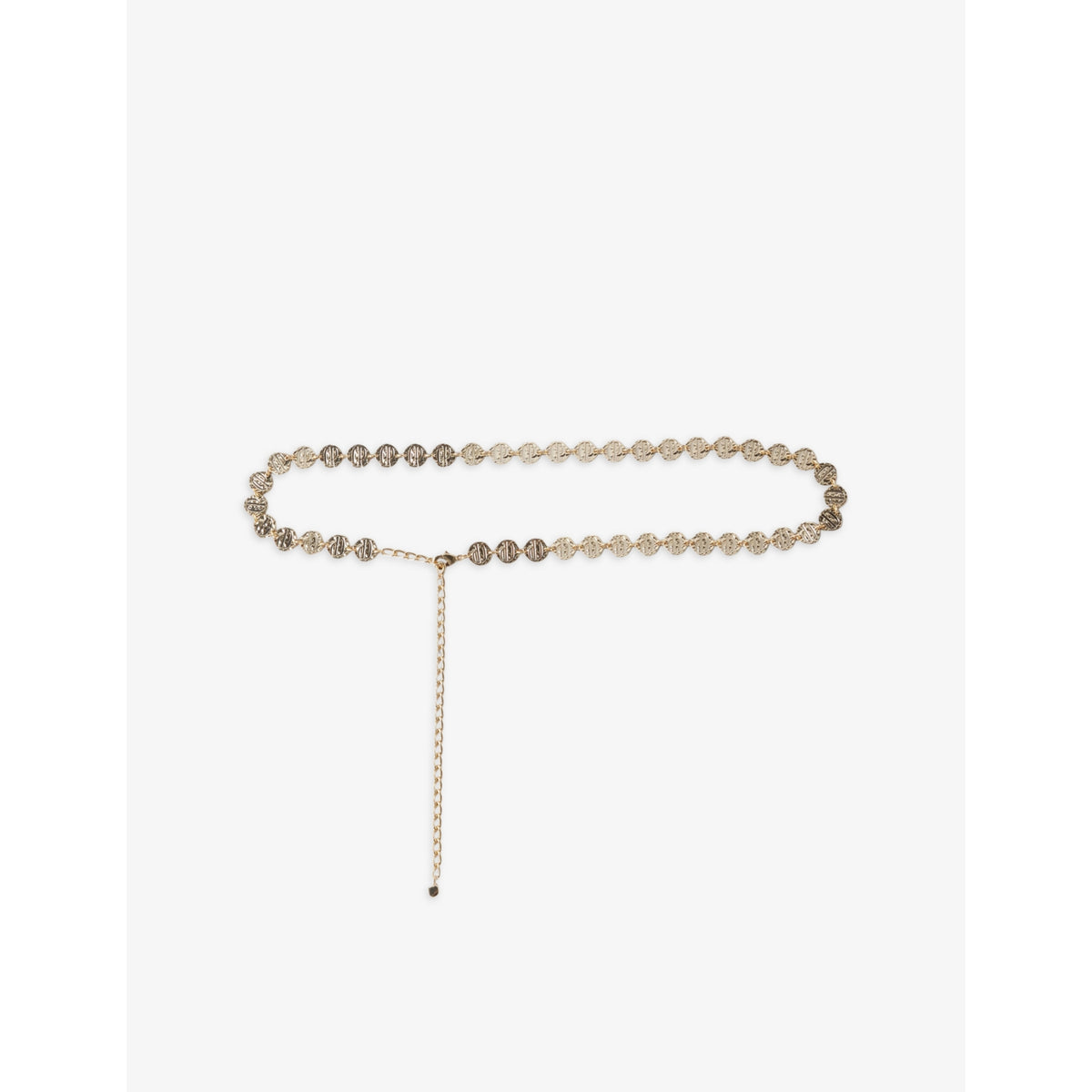 Brand-Medallion Chain Belt - GOLD