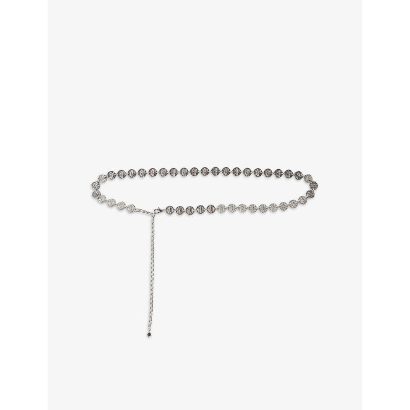 Claudie Pierlot Brand-Medallion Chain Belt