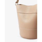 Claudie Pierlot grained-texture leather bucket bag, UK version