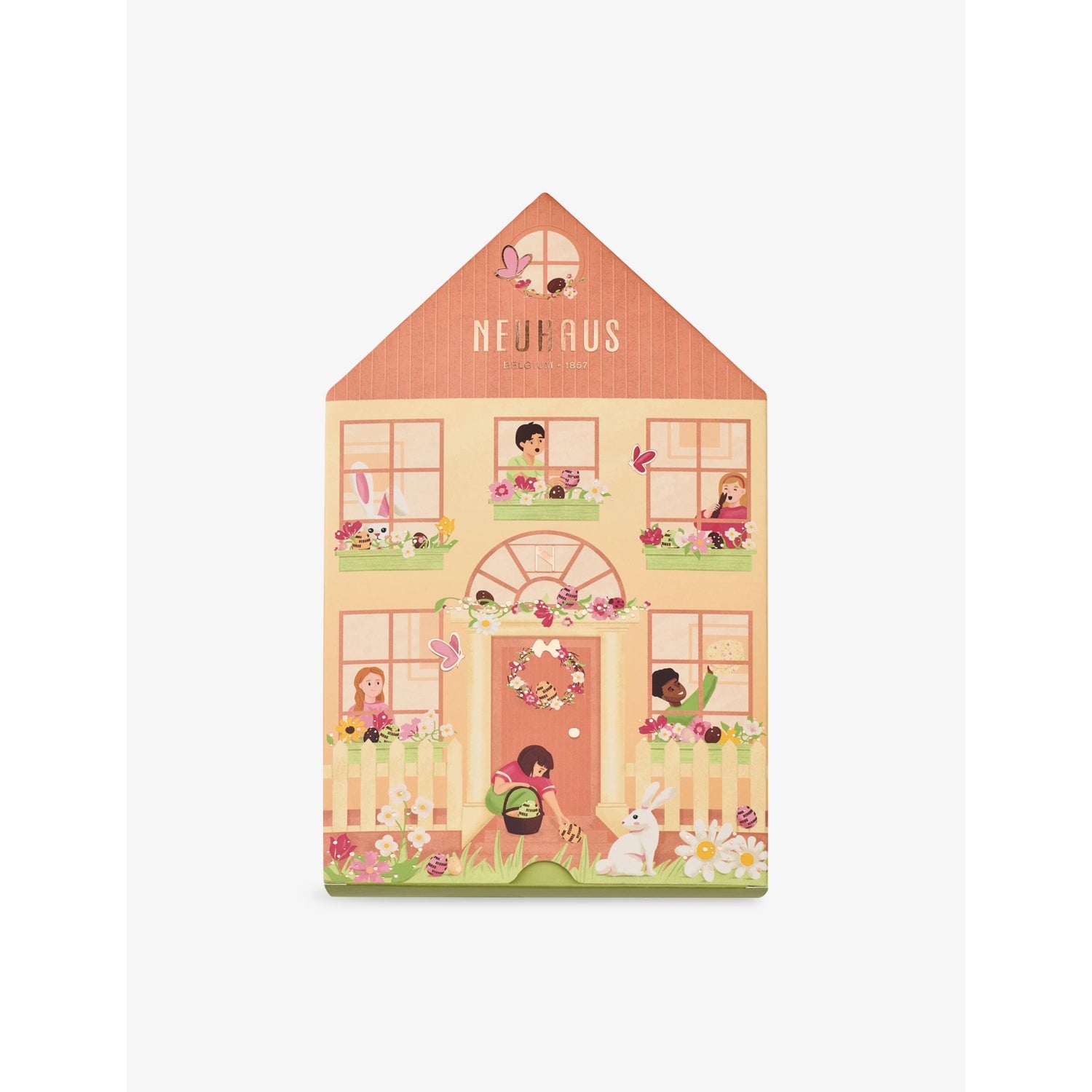 Neuhaus Easter chocolate house box 268g, imported from the UK