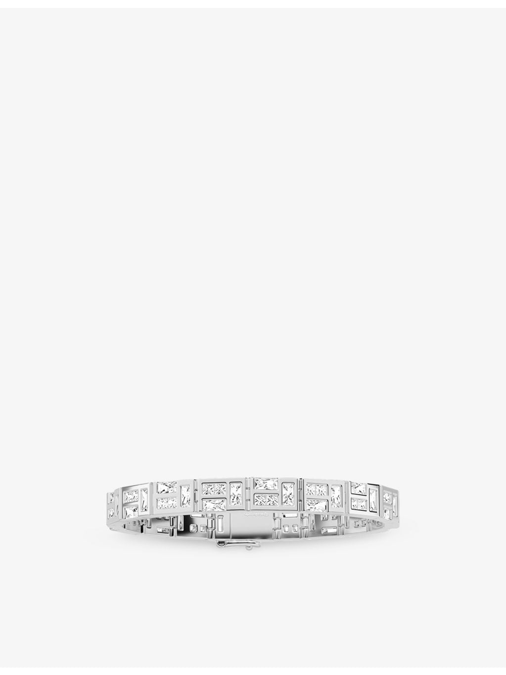 APM Monaco sterling silver and cubic zirconia bracelet, imported from the UK