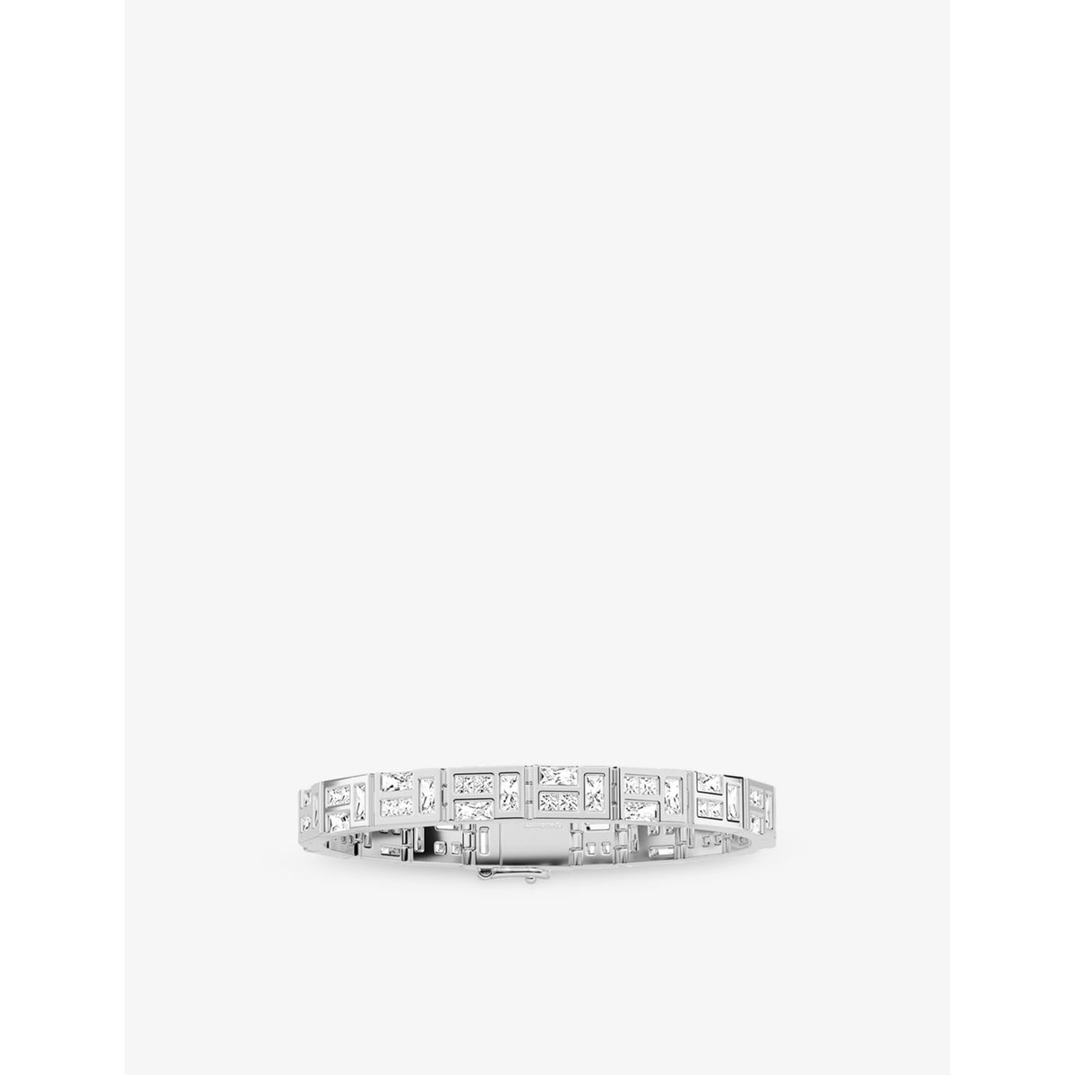 Ice Sterling-Silver And Cubic Zirconia Bracelet - S