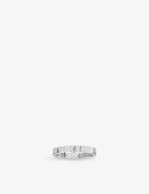 APM Monaco Up And Down Sterling Silver and Cubic Zirconia Bracelet