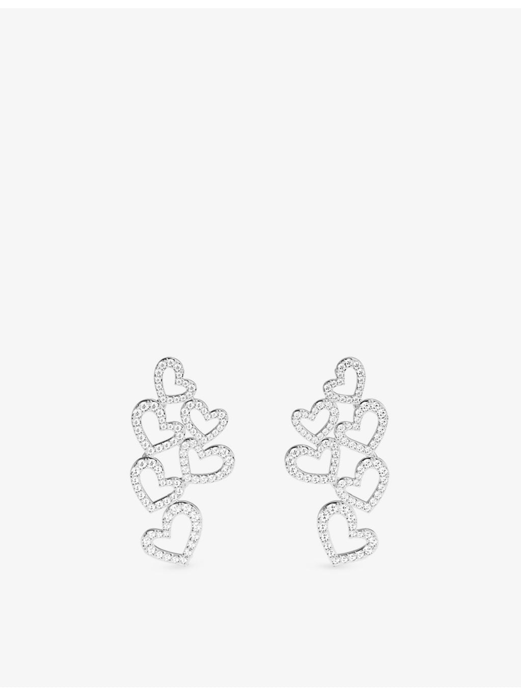 APM Monaco heart earrings small, imported from the UK