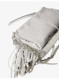 Maje Miss M leather clutch bag 22cm (British brand)