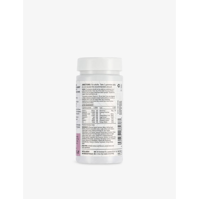 Known Nutrition menopause gummies tutti frutti 220g, UK version
