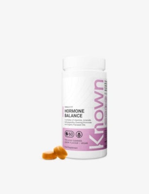 Known Nutrition hormone balance gummies natural lemon 60 gummies - British product