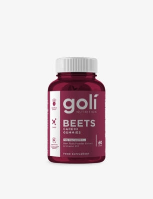 selfridges Goli Nutrition Beets Cardio Gummies 60 Count 197g- Buy online at McGrocer