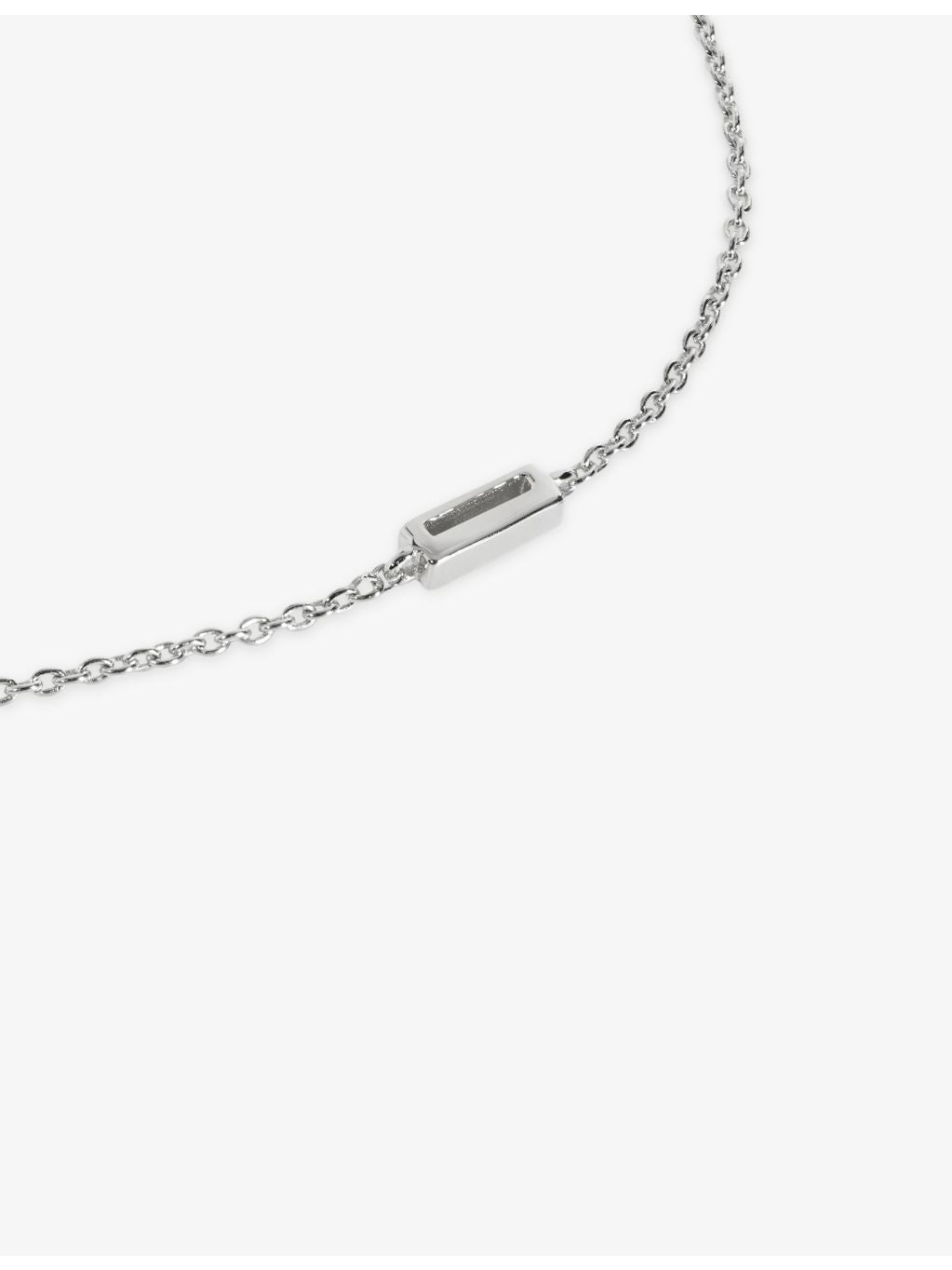 Monica Vinader initial I sterling-silver bracelet, UK version