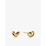 Monica Vinader infinity heart small stud earrings, imported from the UK