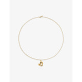 Monica Vinader Infinity Heart necklace 18ct gold vermeil 46cm (British brand)