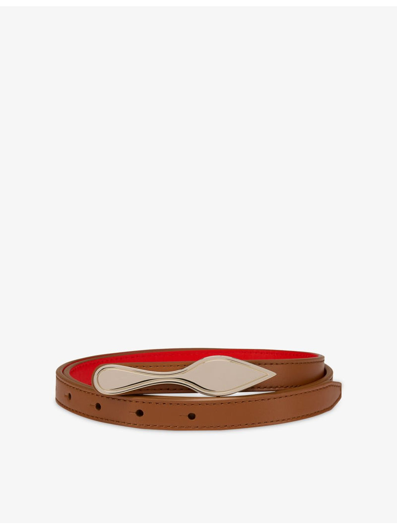 Christian Louboutin Bettina leather belt 15mm (British brand)