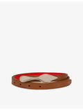 Christian Louboutin Bettina leather belt 15mm (British brand)