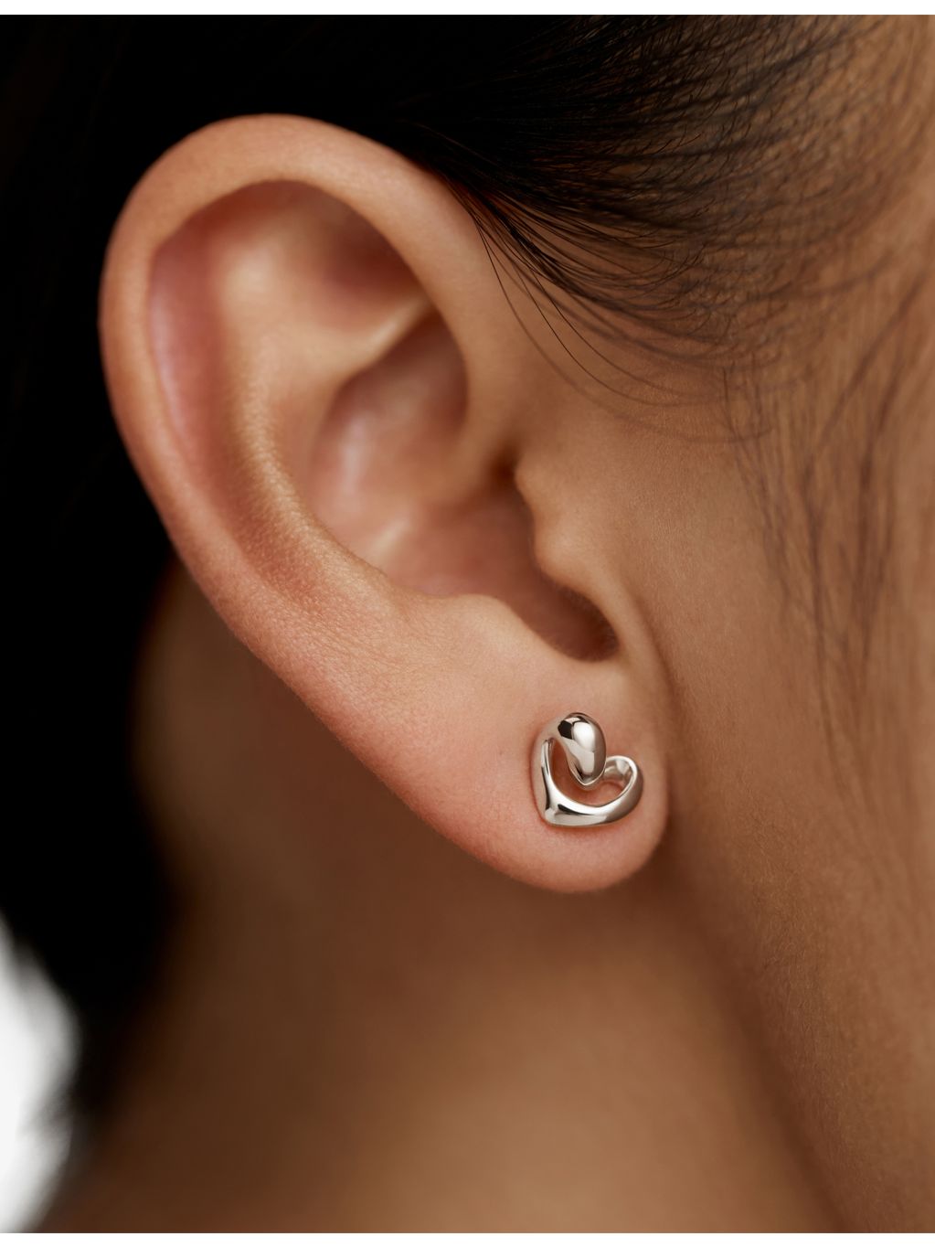 Monica Vinader Infinity Heart small stud earrings - British product