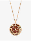 Van Cleef & Arpels Zodiaque Sagittarius rose gold pendant necklace, UK version