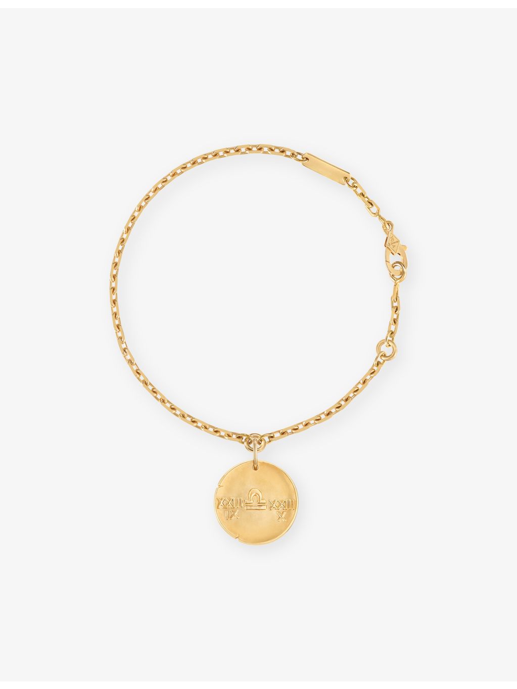 Van Cleef Arpels Zodiaque Libra bracelet 18ct yellow gold - British product