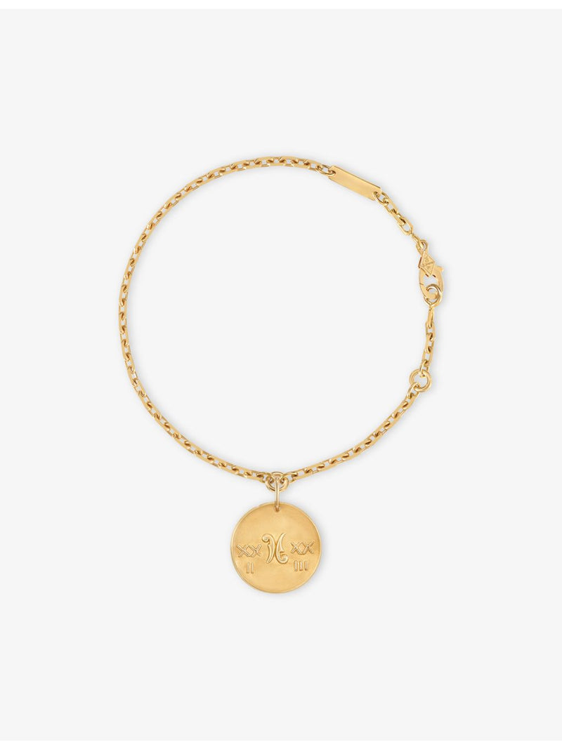 Van Cleef & Arpels Zodiaque Pisces 18ct yellow-gold bracelet (British brand)