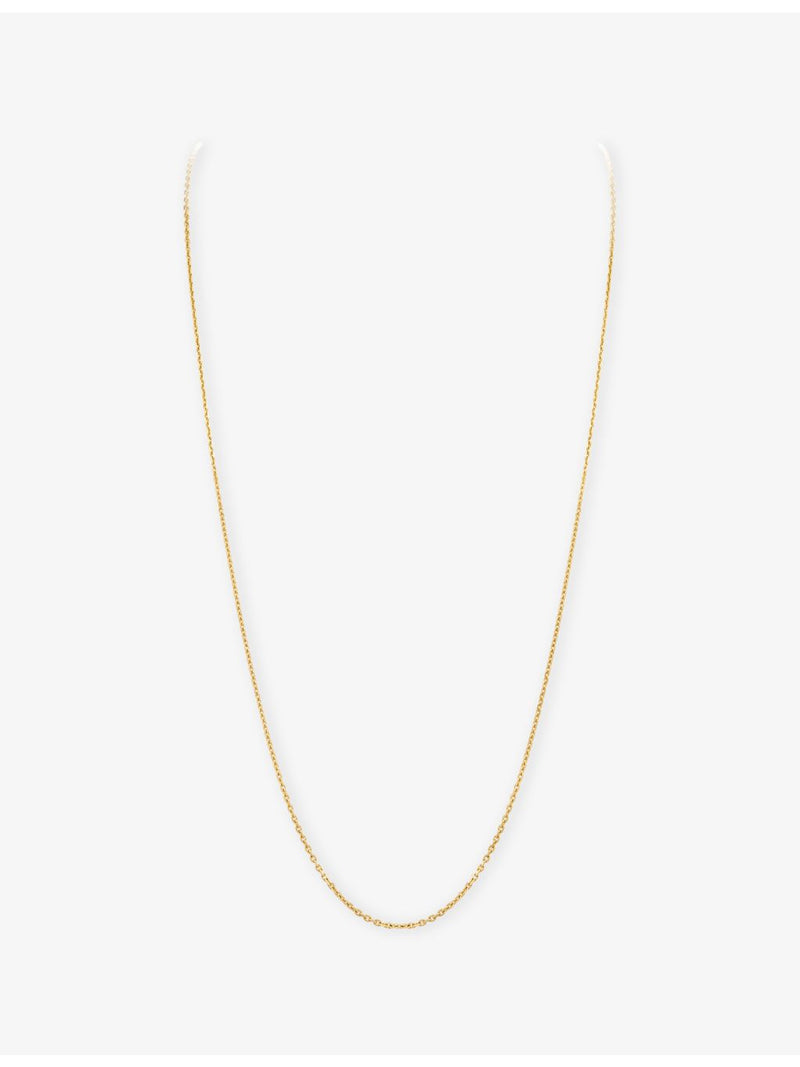 Van Cleef & Arpels 18ct yellow gold trace chain necklace, imported from the UK