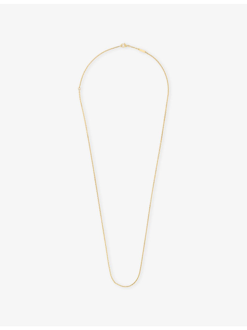 Van Cleef & Arpels 18ct yellow gold trace chain necklace, imported from the UK