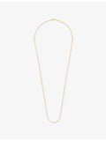 Van Cleef & Arpels 18ct yellow gold trace chain necklace, imported from the UK