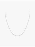 Van Cleef & Arpels 18ct white gold trace chain necklace (British brand)