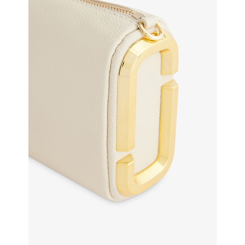 Marc Jacobs leather shoulder bag with structured shape, British brand