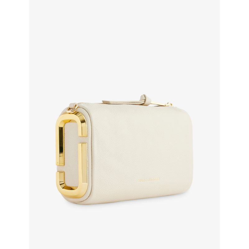 Marc Jacobs leather shoulder bag with structured shape, British brand