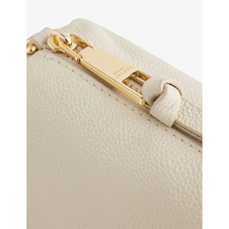 Marc Jacobs leather shoulder bag with structured shape, British brand
