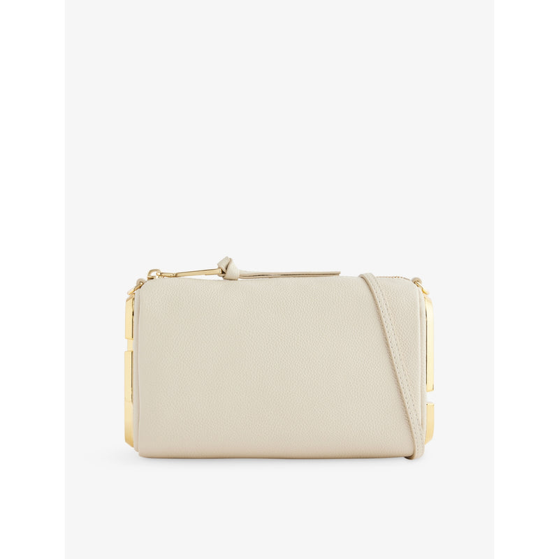 Marc Jacobs leather shoulder bag with structured shape, British brand