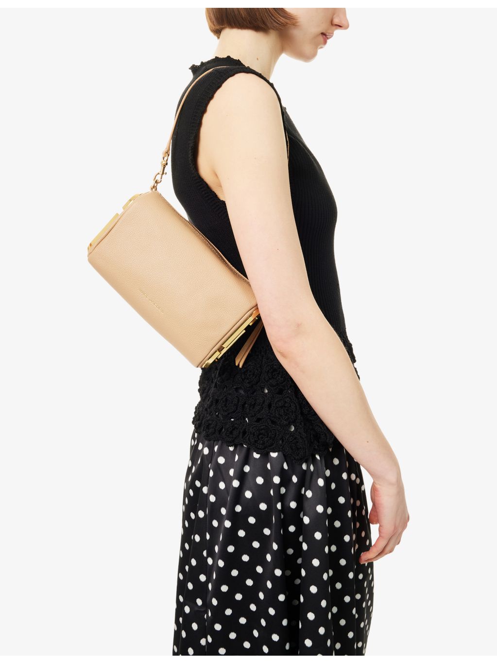 Marc Jacobs Snapshot leather shoulder bag (British brand)