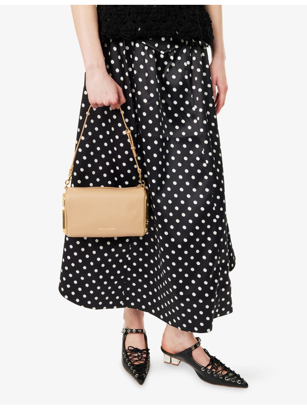 Marc Jacobs Snapshot leather shoulder bag (British brand)