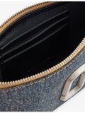 Marc Jacobs denim shoulder bag with interchangeable straps (British brand)