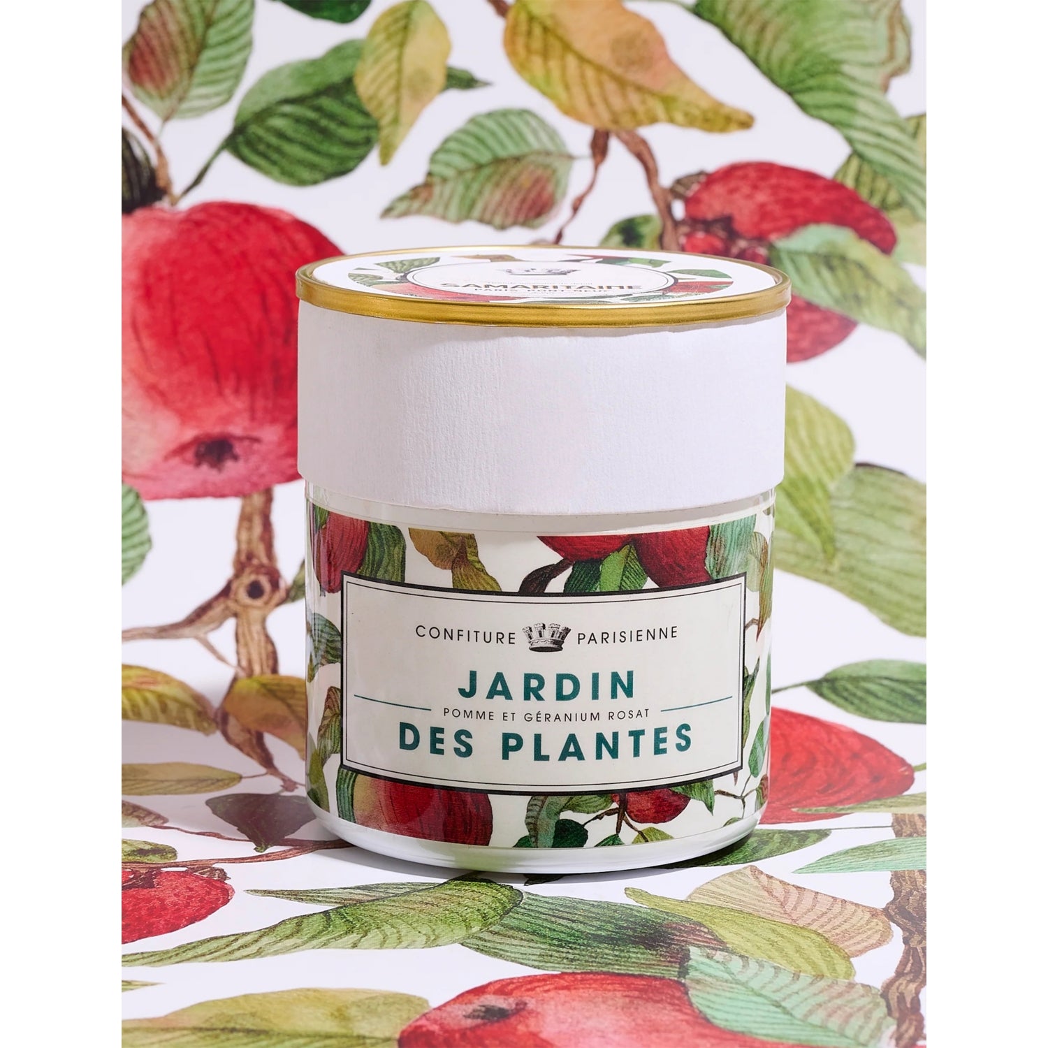 Jardin Des Plantes rose geranium apple jam 250g, imported from the UK
