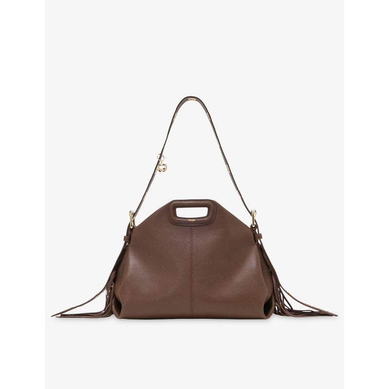 Maje Miss M Leather Shoulder Bag