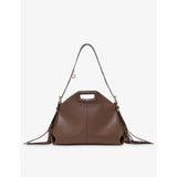 Maje Miss M Leather Shoulder Bag