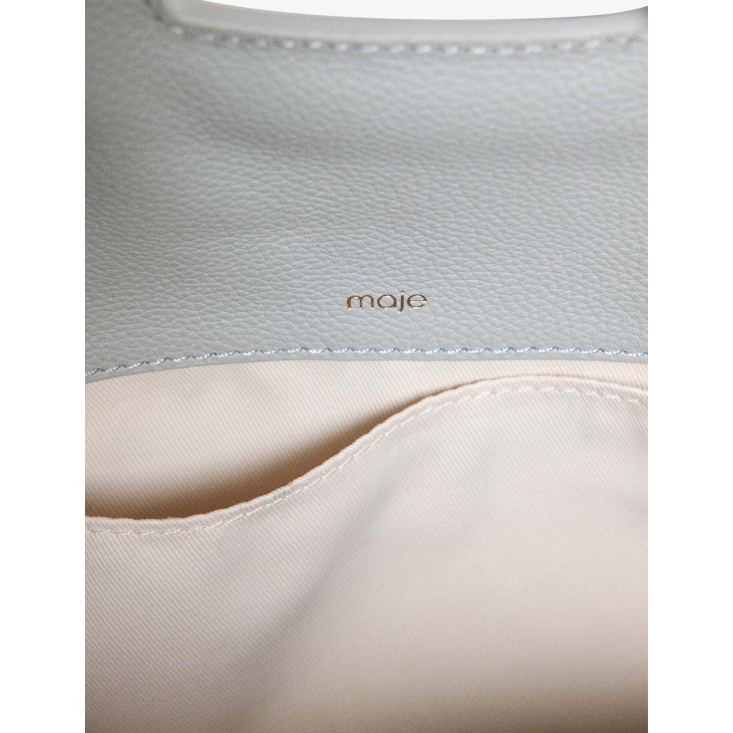 Maje Miss M shoulder bag in leather (British brand)