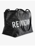 Zadig&Voltaire XL faux-leather tote bag, branded - British product