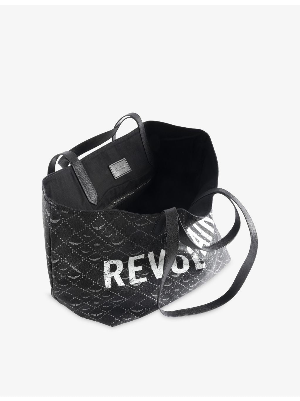 Zadig&Voltaire XL faux-leather tote bag, branded - British product