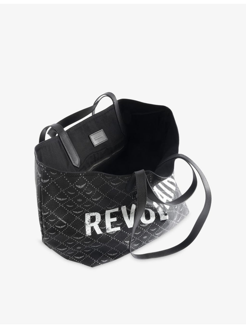 Zadig&Voltaire XL faux-leather tote bag, branded - British product