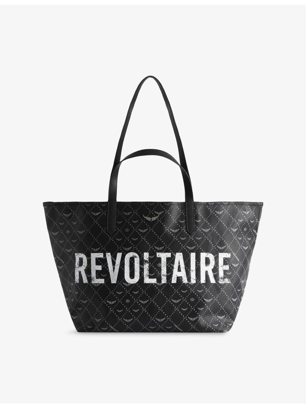 Zadig&Voltaire XL faux-leather tote bag, branded - British product
