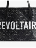 Zadig&Voltaire Revoltaire coated-canvas tote bag, UK version
