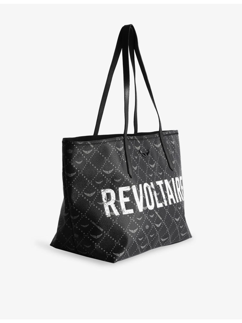 Zadig&Voltaire Revoltaire coated-canvas tote bag, UK version