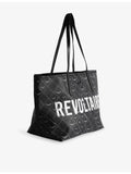 Zadig&Voltaire Revoltaire coated-canvas tote bag, UK version