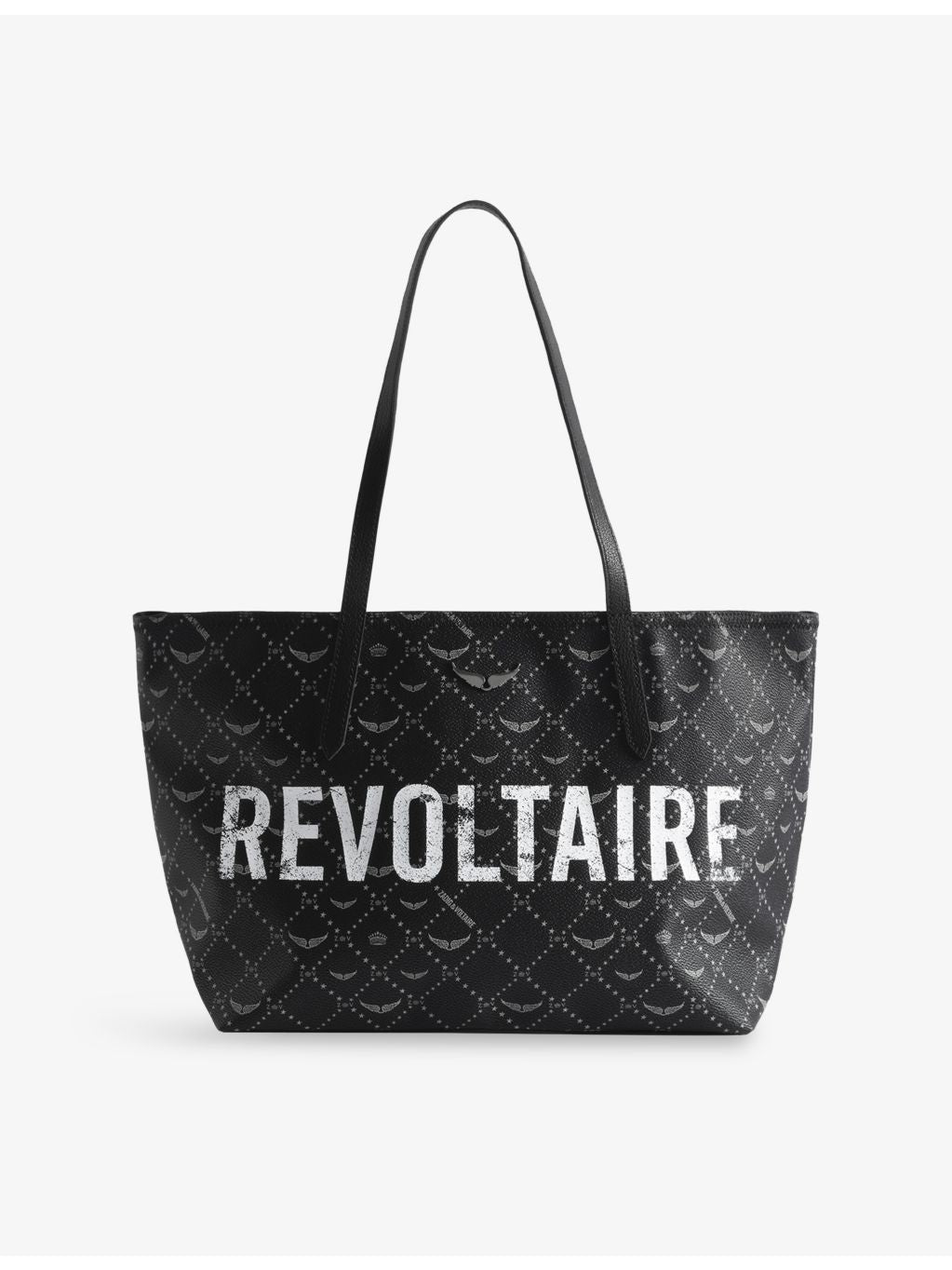 Zadig&Voltaire Revoltaire coated-canvas tote bag, UK version