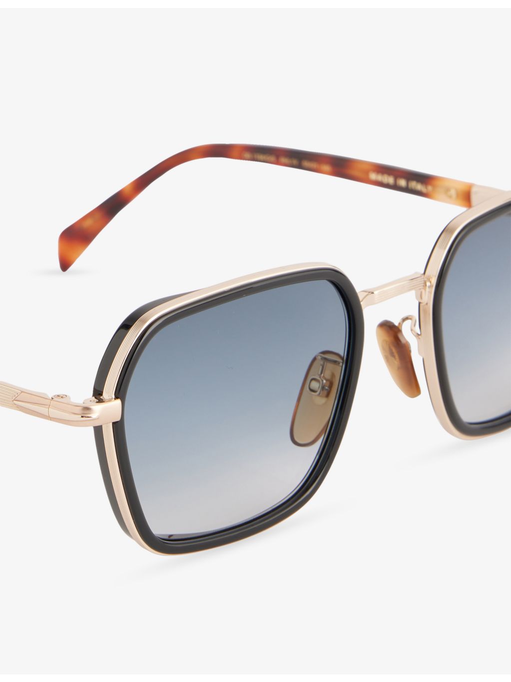 David Beckham square-frame metal sunglasses 1194GS, imported from the UK