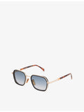 David Beckham square-frame metal sunglasses 1194GS, imported from the UK